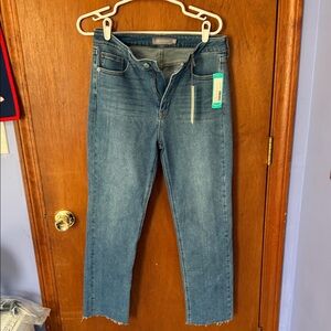 Just USA Women's Straight Leg Blue Jeans